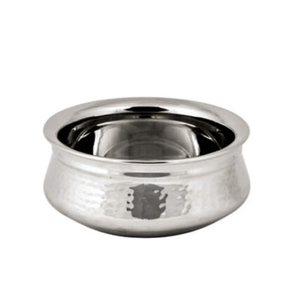 SS Hammered Handi