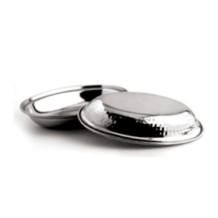 SS Hammered Oval Donga