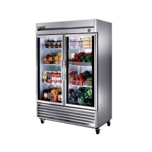 Glass Door Refrigerator Double Door