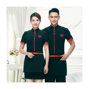 Waiter Uniform Assorted Color Pattern